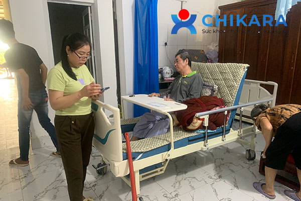 Lắp đặt giường y tế cho khách hàng tại Nga Vịnh Nga Sơn Thanh Hóa