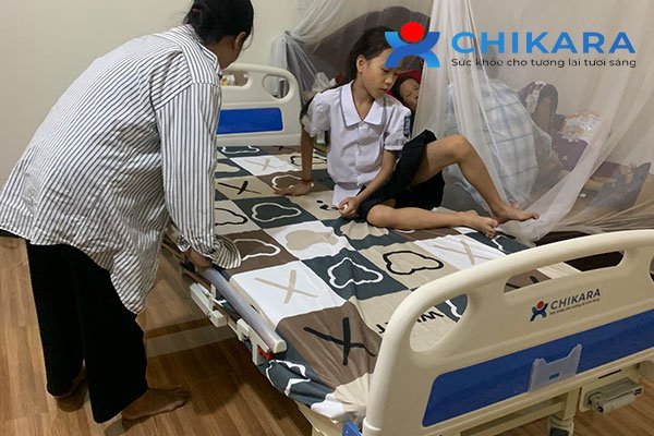 Lắp đặt giường y tế cho khách hàng tại Quang Châu Việt Yên Bắc Giang