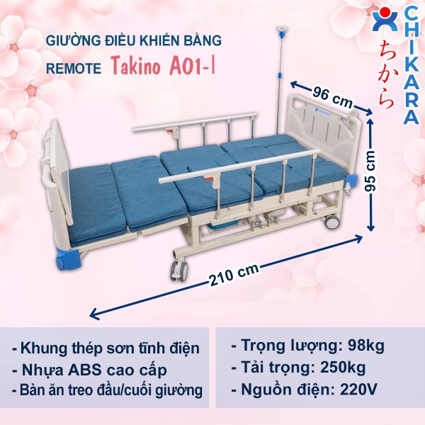 Giường bệnh nhân đa năng A01-I